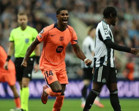 Rashford's Double Quiets The Magpies' Celebrations and Secures Barça's Victory